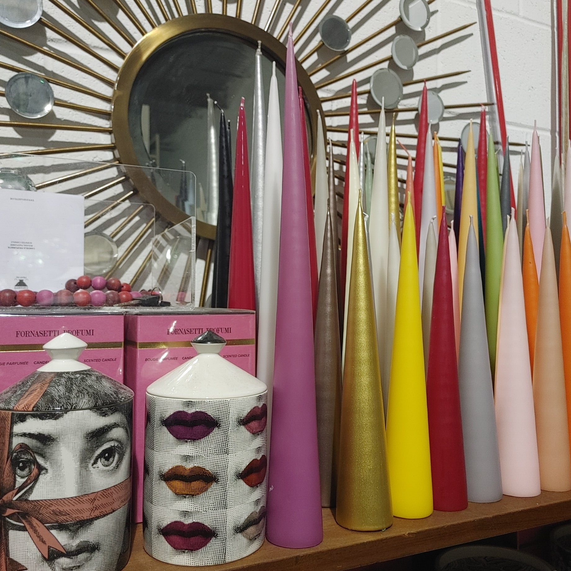 Cone candles 37cm Medium / 25 hour