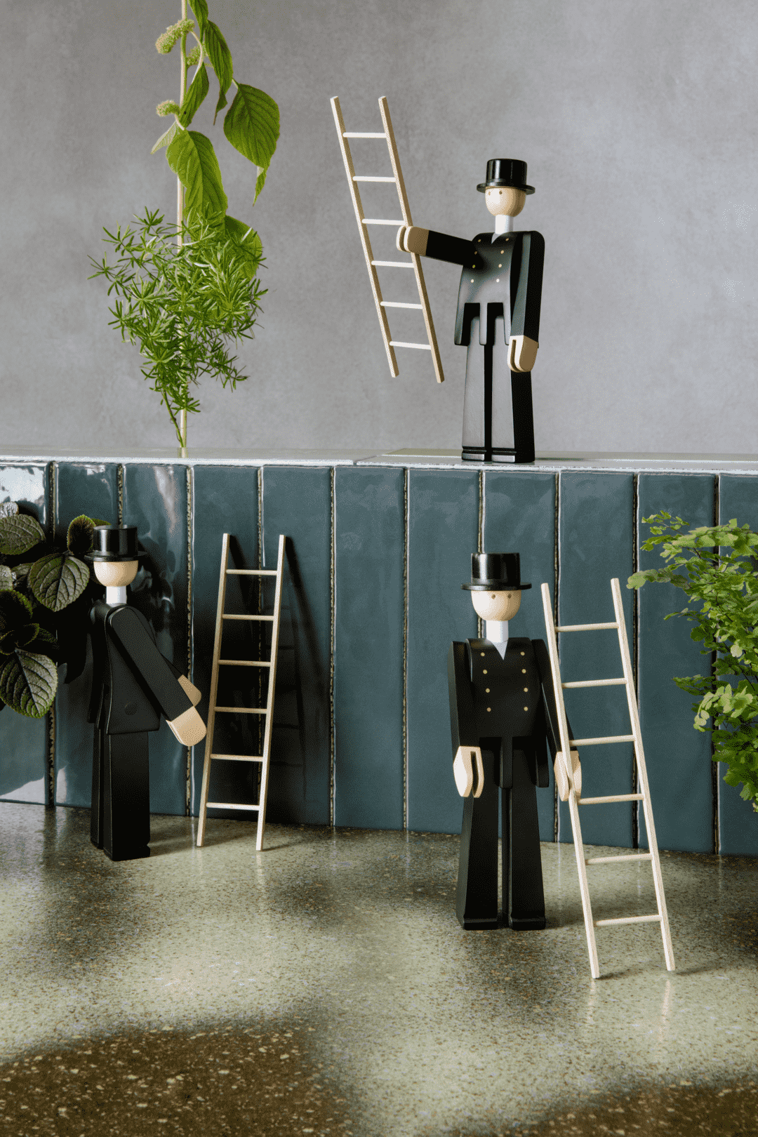 Kay Bojesen wooden Figure Chimney sweeper