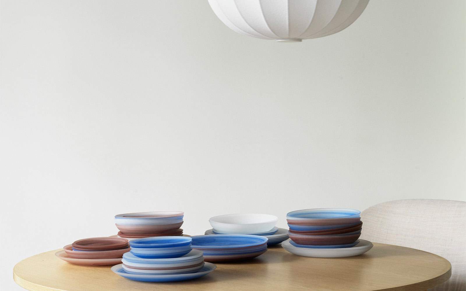 Cosmic Plate Ø21 White