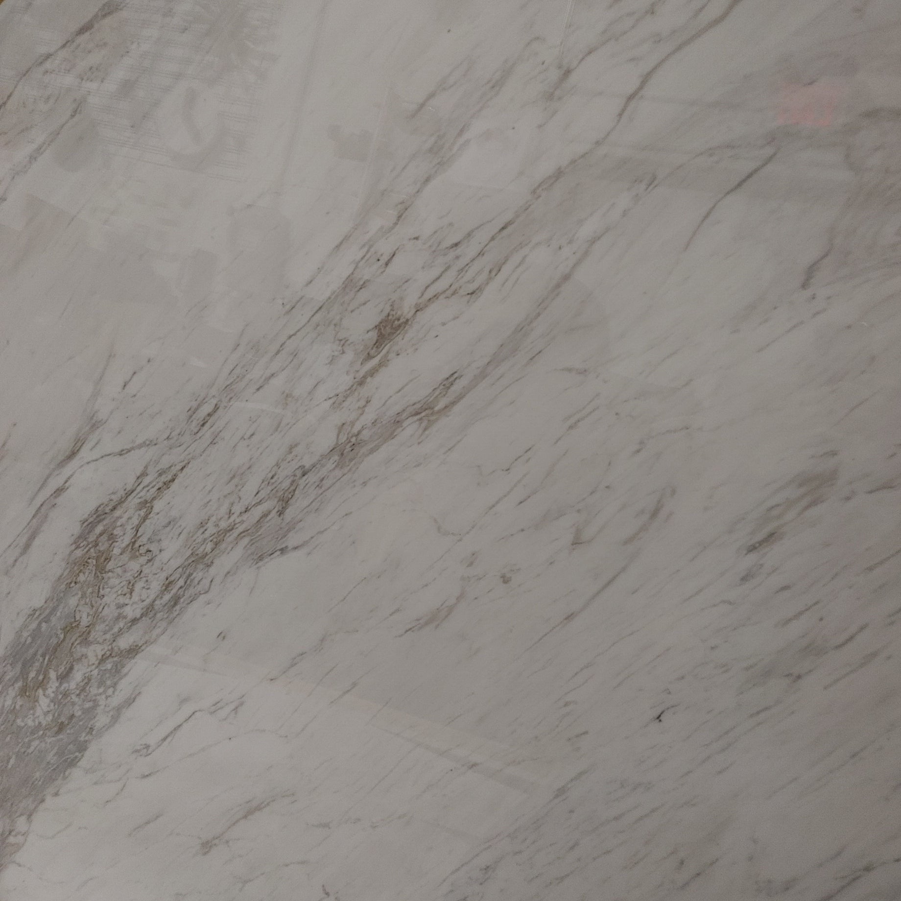 BARBELL TULIP  ROUND DINING TABLE 48" top Marble: Volakas