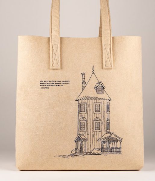 Tote bag 40x40cm Moominhouse