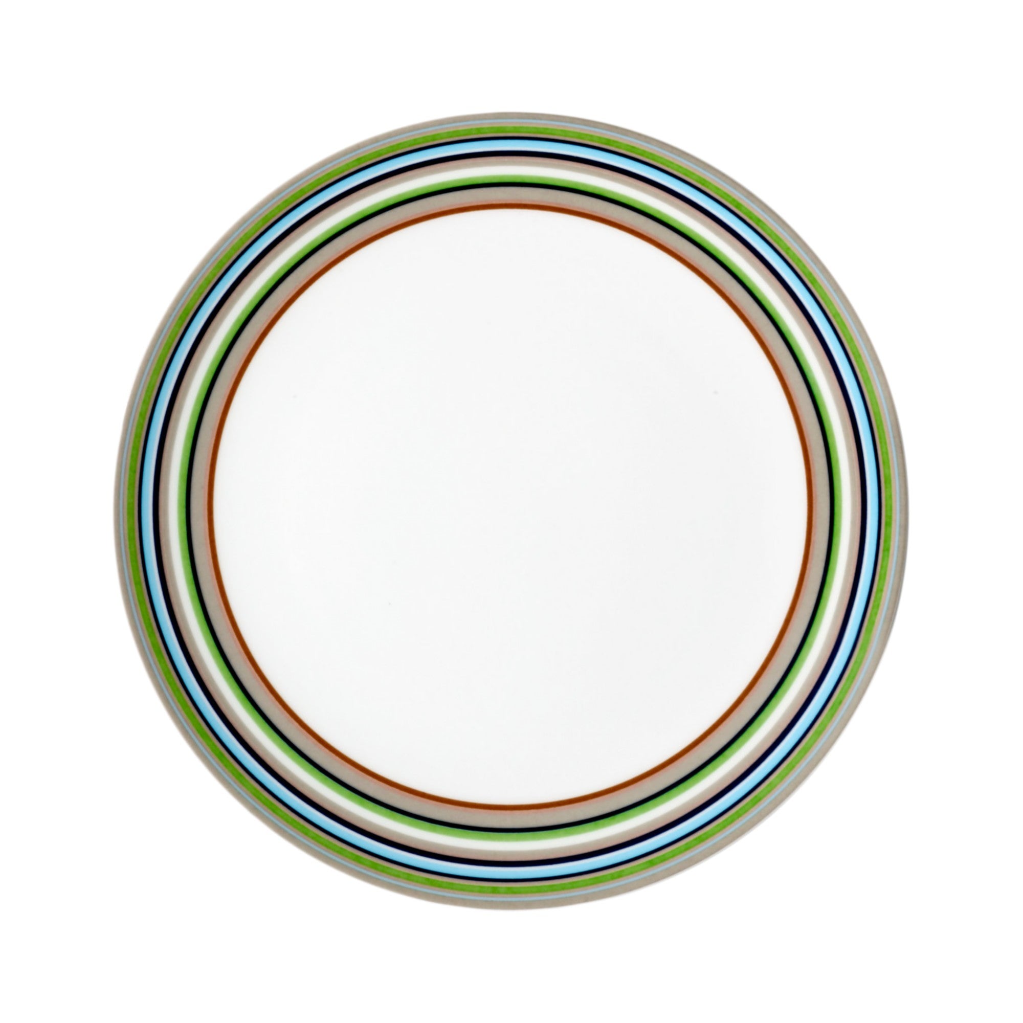 Origo plate 20 cm Salad plate 7.75" Brown