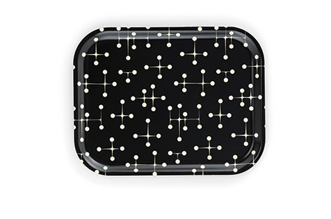 Classic Trays medium- Eames Dot pattern black