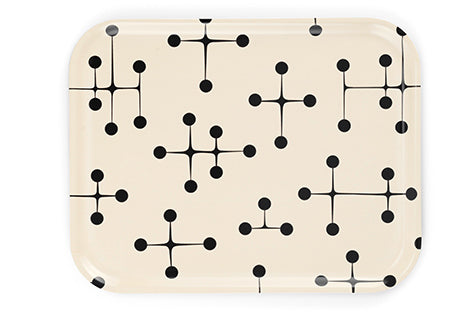 Classic Trays large- Eames Dot pattern white