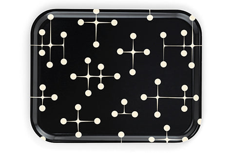 Classic Trays large- Eames Dot pattern black