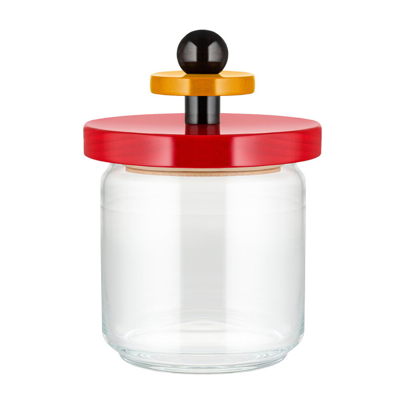ES16/75 Sottsass jar 75 cl, red
