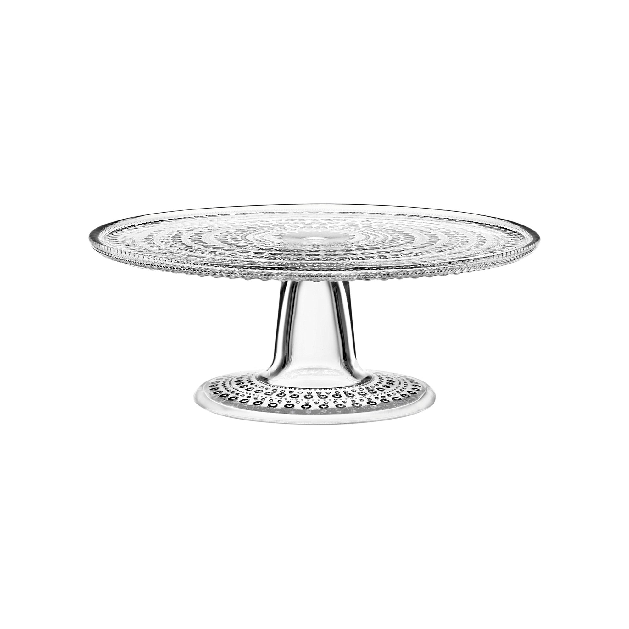 Kastehelmi glass cake stand 240mm / 9.4" small