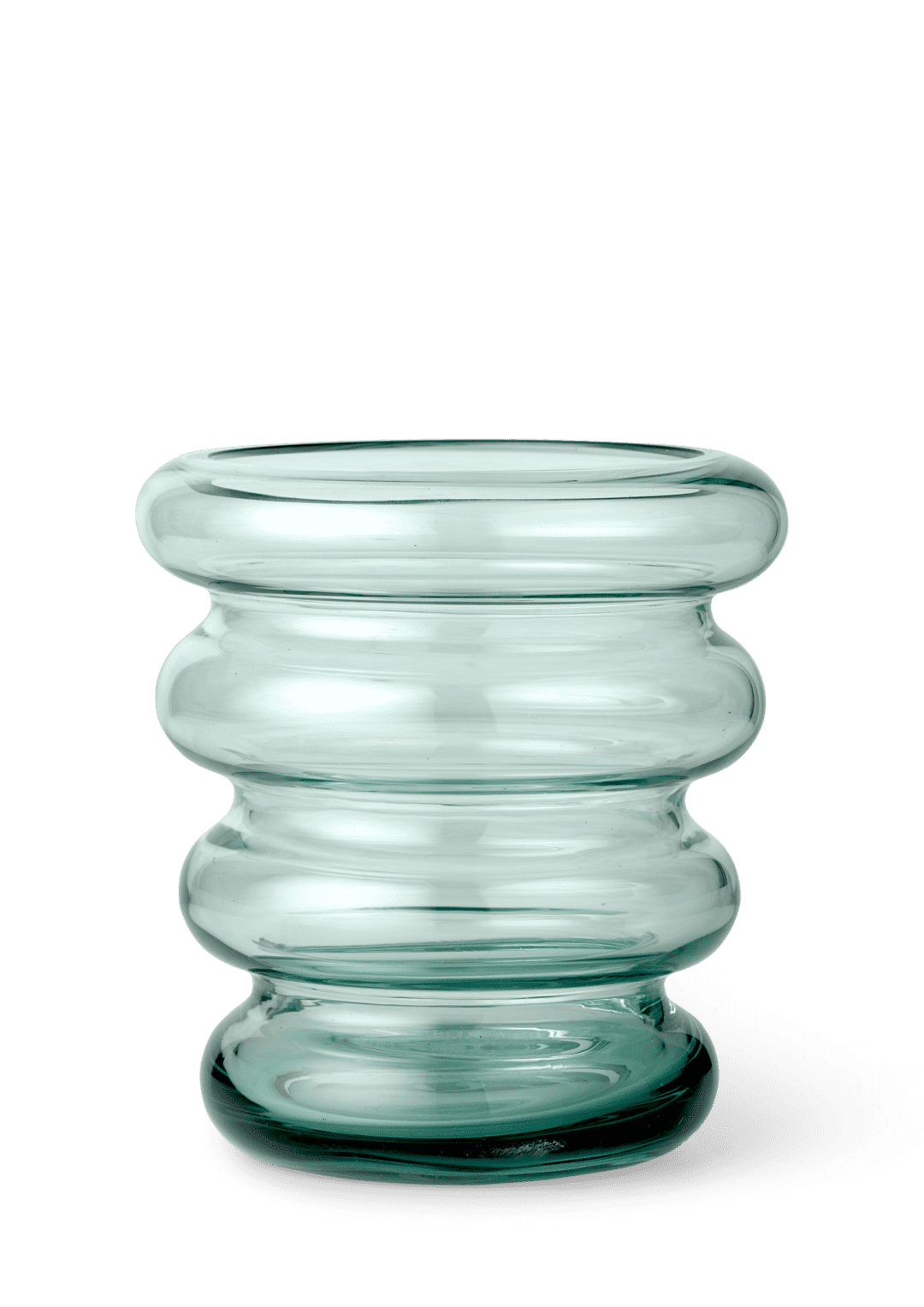 Infinity Vase mint  H16 H: 6.3" Ø: 5.9