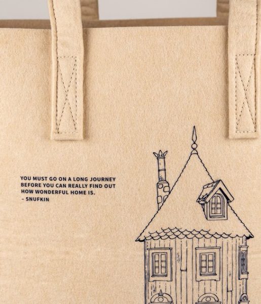 Tote bag 40x40cm Moominhouse