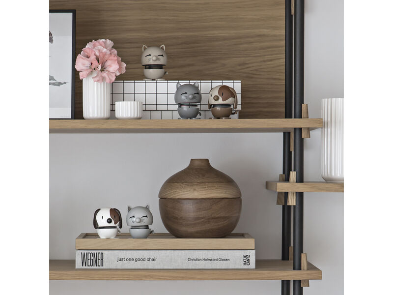 Hoptimist Small ANIMAL Cat Grey