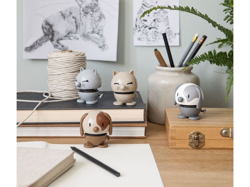 Hoptimist Small ANIMAL Cat Grey