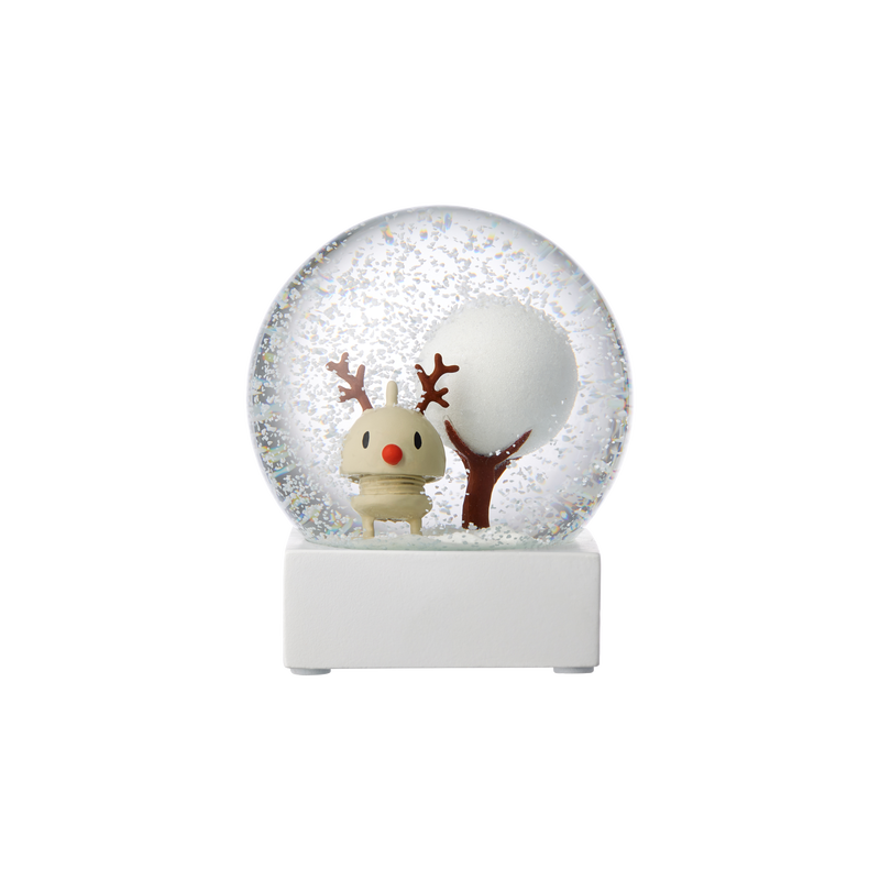 Reindeer Snow Globe Hoptimist