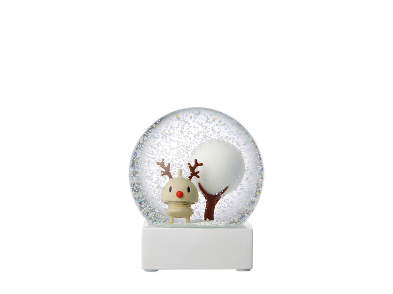 Reindeer Snow Globe Hoptimist