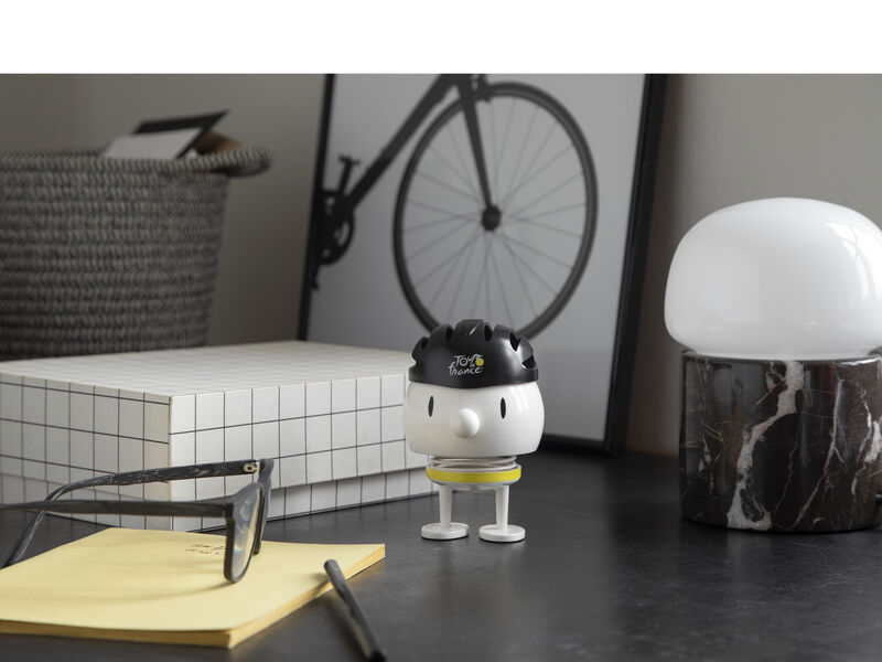 Medium Tour de France Bumble Hoptimist -White-Red dots