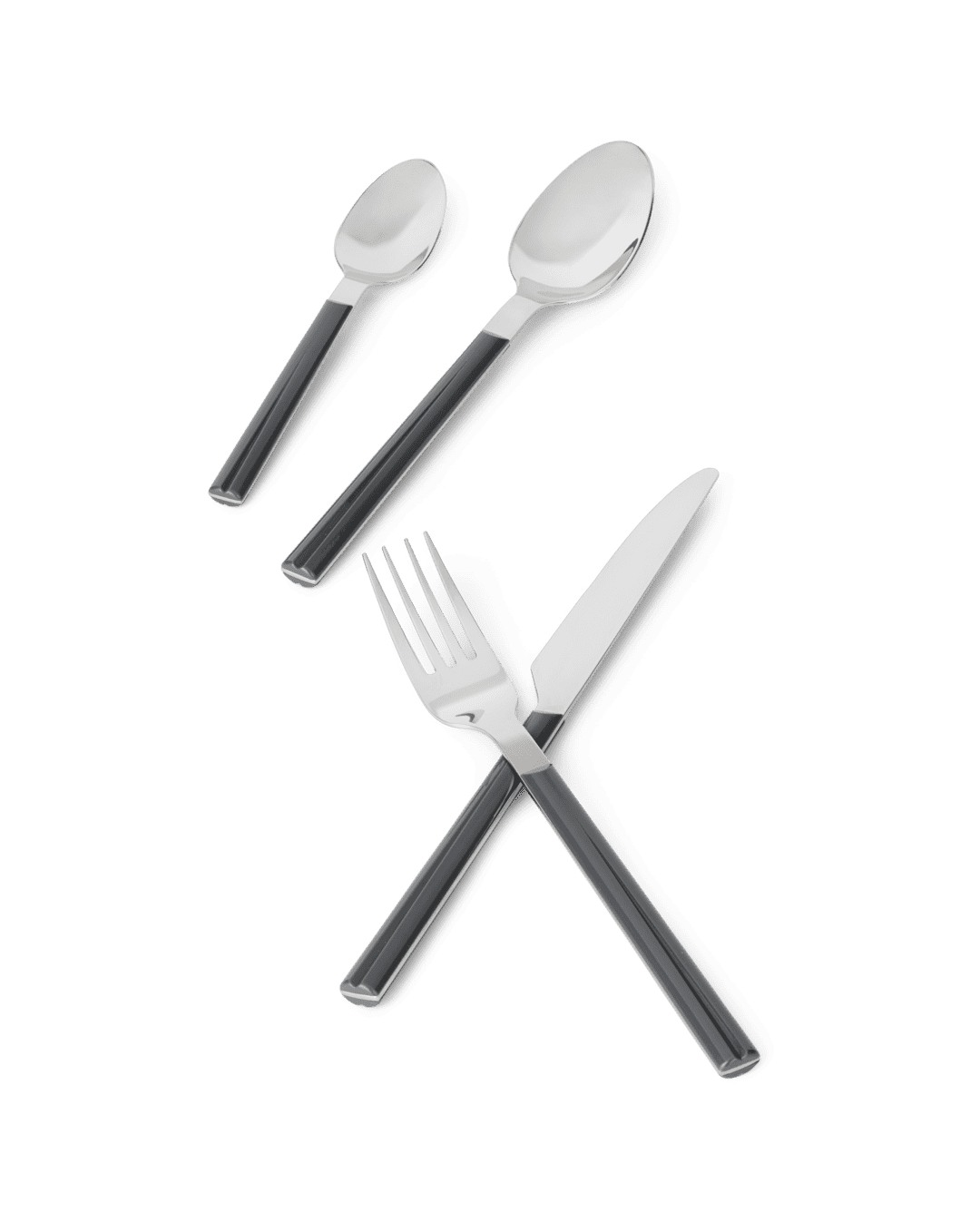 GC Bistro Cutlery sets ash grey 16 parts