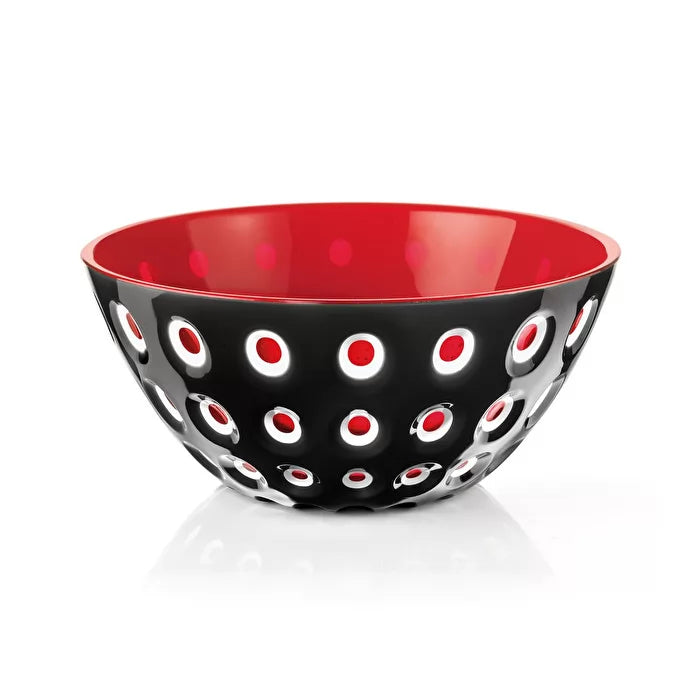 LE MURRINE | BOWL Ø20 - BLACK/WHITE/RED