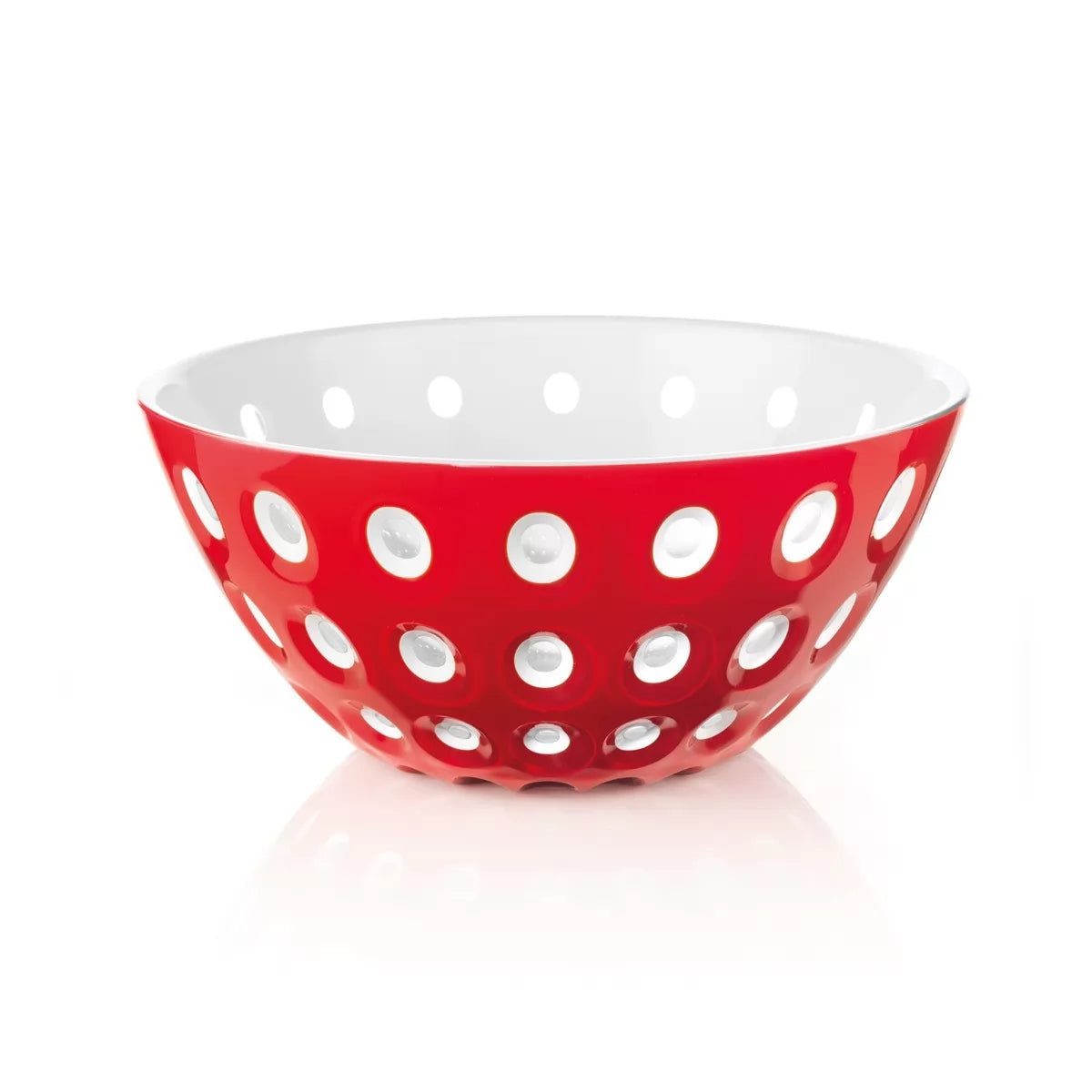 LE MURRINE | BOWL Ø20 - RED/WHITE/TRANSPARENT