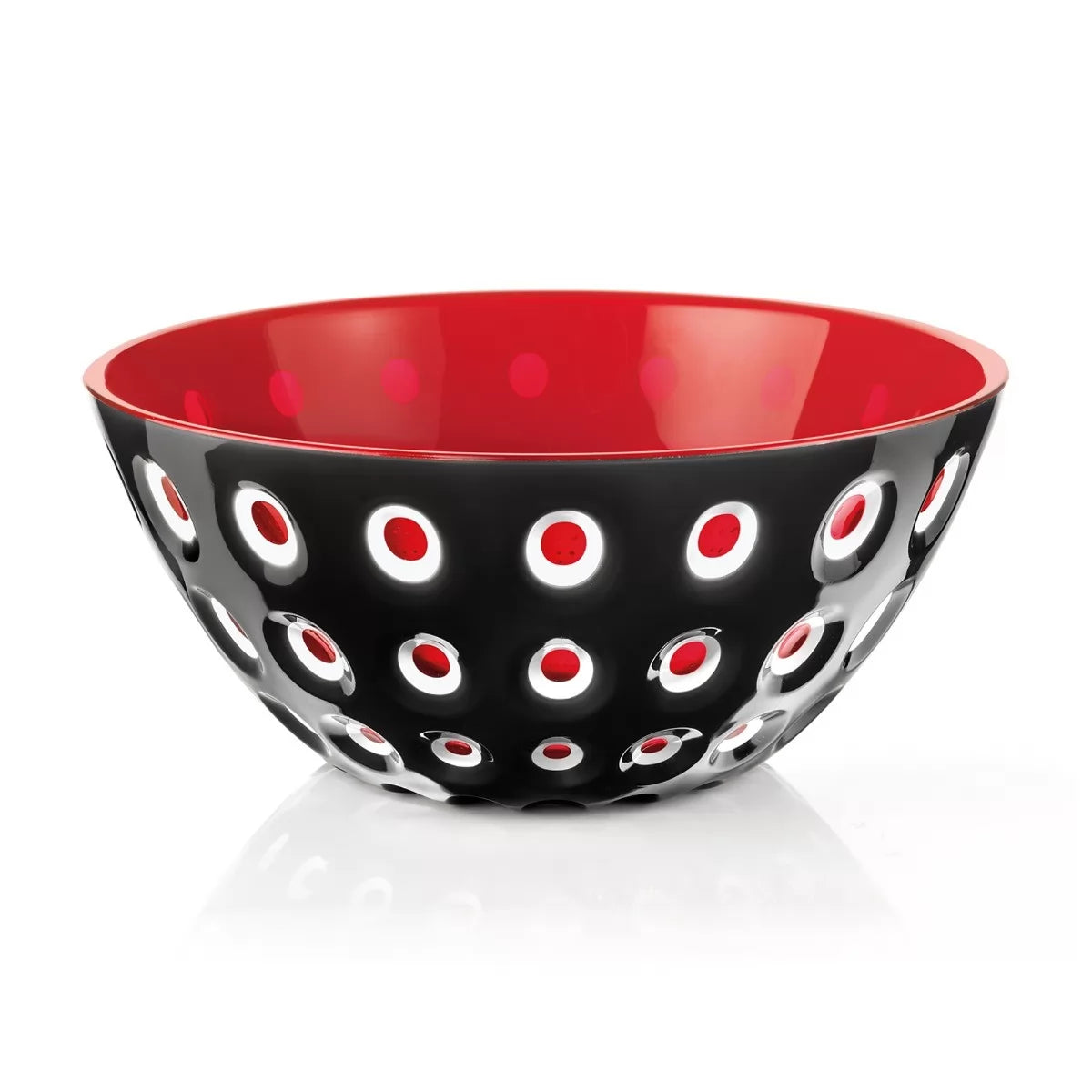 LE MURRINE | BOWL Ø25 - BLACK/WHITE/RED