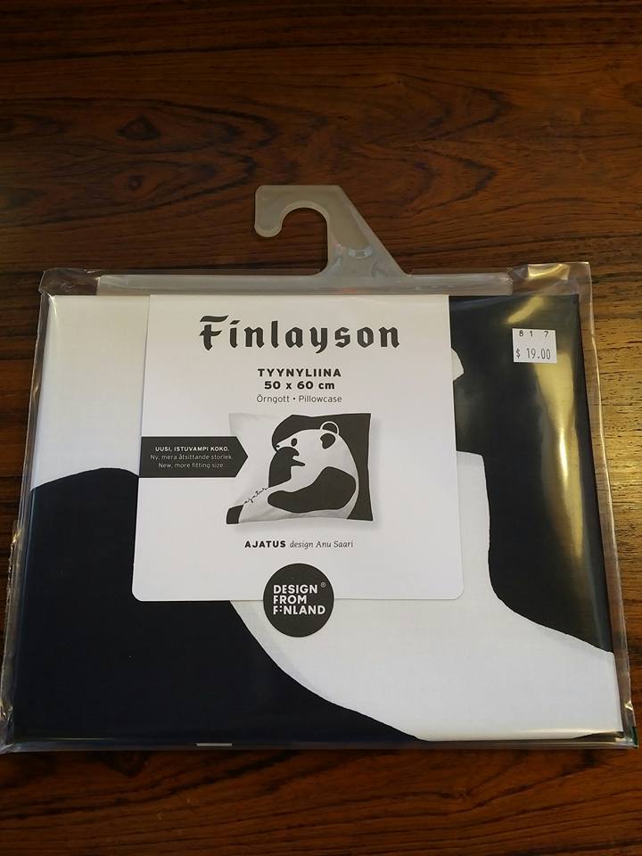 Moomin pillowcase Panda