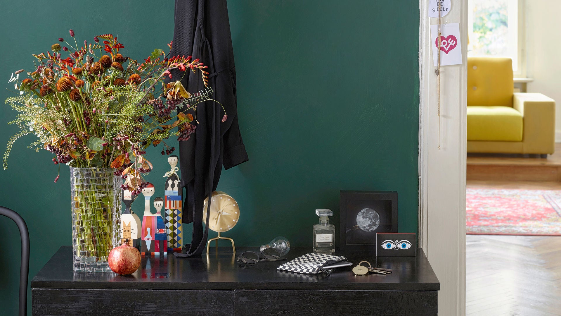 Key Ring Sun Alexander Girard keyring