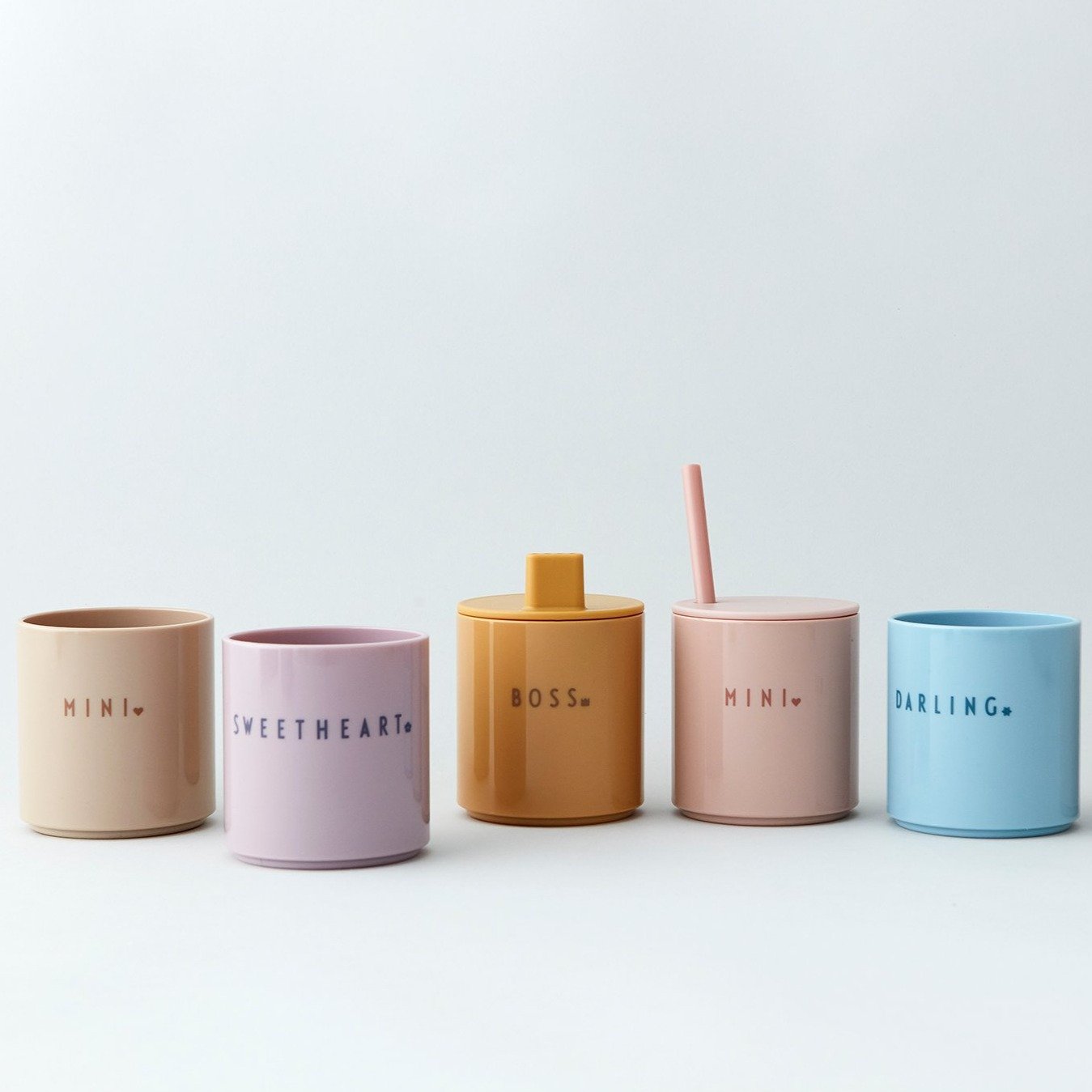 MINI FAVOURITE CUP (TRITAN) LOVE BEIGE