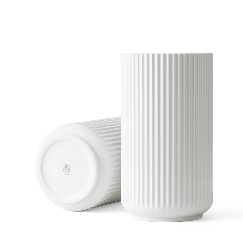 Vase H31 cm Porcelain white