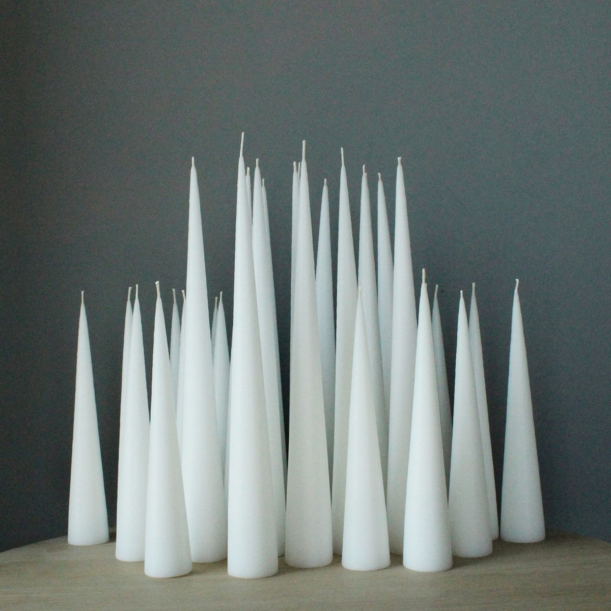 Cone candles 55cm Large / 55 hour