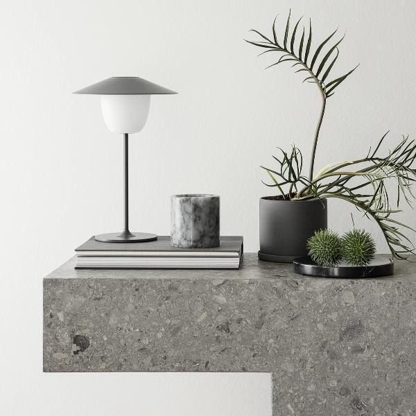 PESA  Marble Tray, Ø 19 cm Brown*