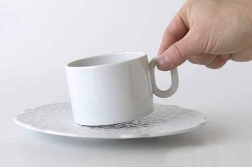 MW01/78 Dressed by Marcel Wanders Teacup in white porcelain