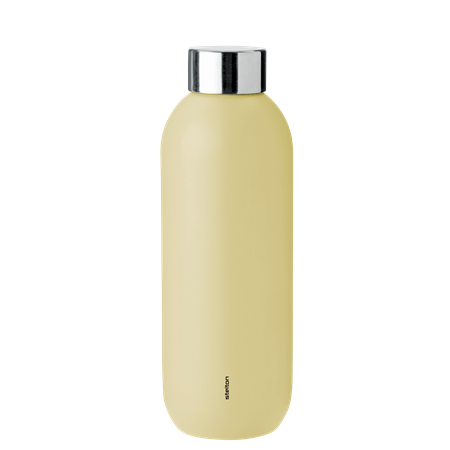 Keep Cool d. steel drinking bottle 20.25oz / 600ml - Soft Yellow