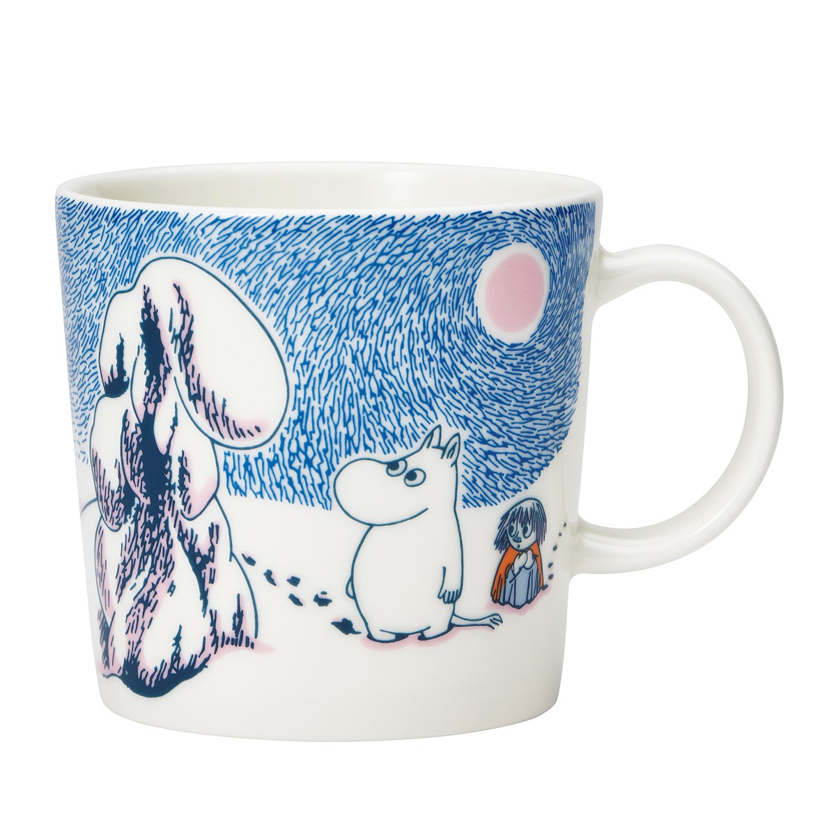 Moomin Arabia / iittala mug 300ml  / 10oz Crown snow-load Moomin mug 2019