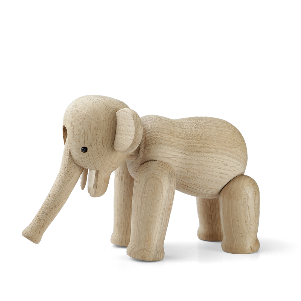 Kay Bojesen Wooden Animals Elephant Mini oak