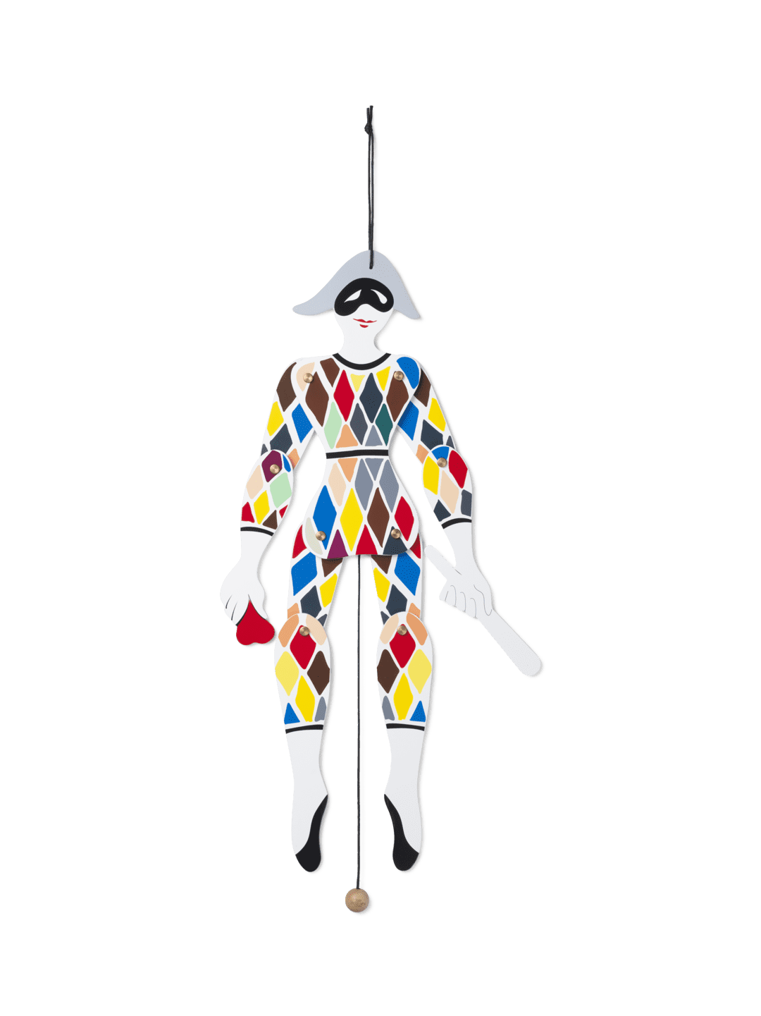 Kay Bojesen Babies Harlequin Jumping Jack