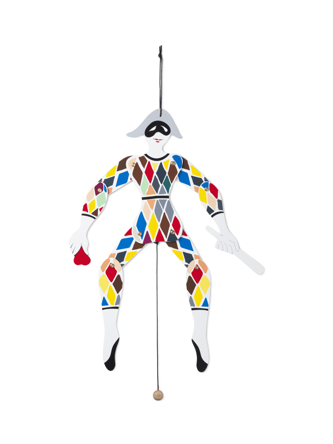 Kay Bojesen Babies Harlequin Jumping Jack