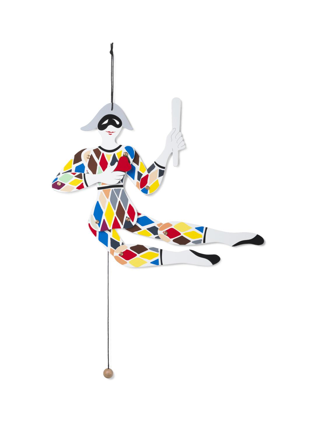 Kay Bojesen Babies Harlequin Jumping Jack
