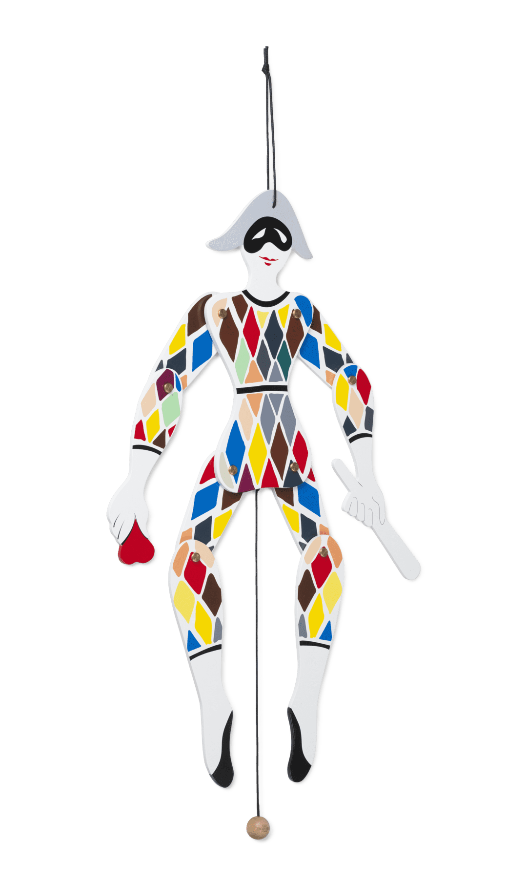 Kay Bojesen Babies Harlequin Jumping Jack