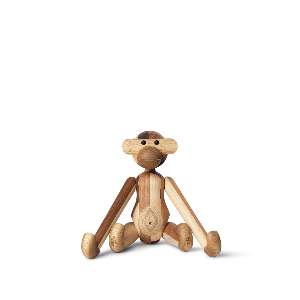 Kay Bojesen Monkey Small Anniversary Reworked Mixed Wood