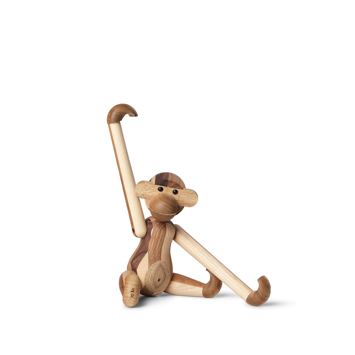 Kay Bojesen Monkey Small Anniversary Reworked Mixed Wood