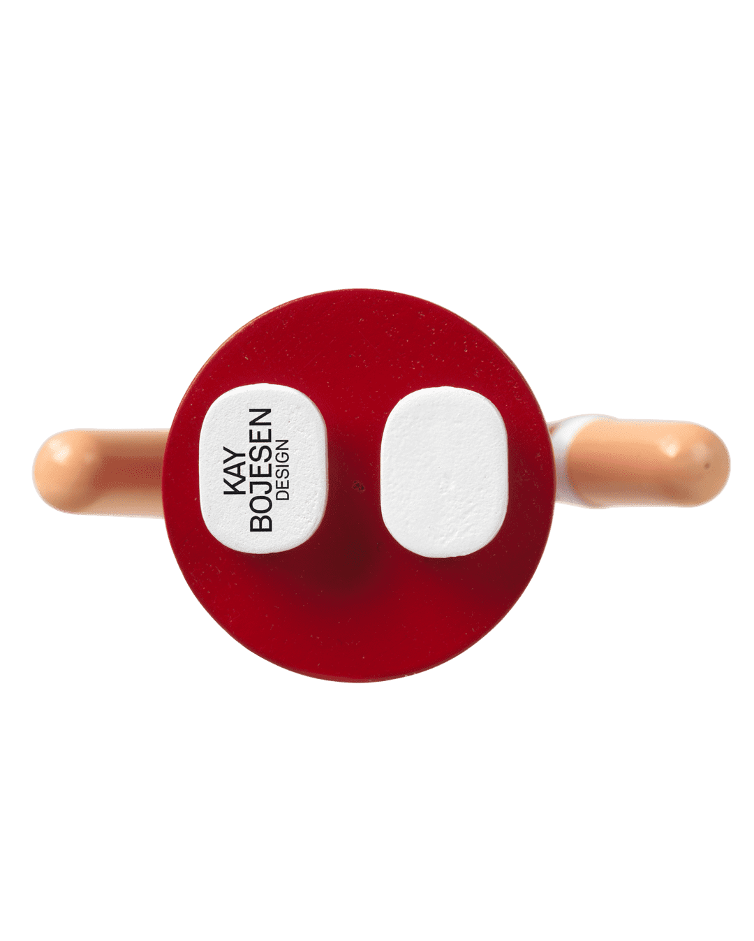 Kay Bojesen wooden Figure Christmas Santa Claus and Santa Clara Ornaments (Pair)