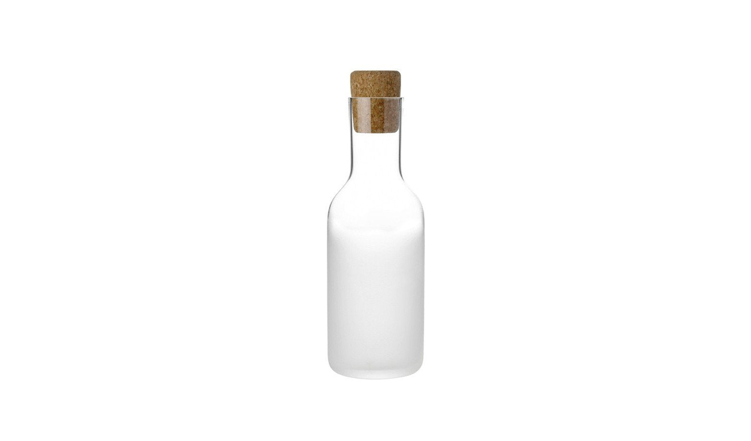 Frost glass carafe