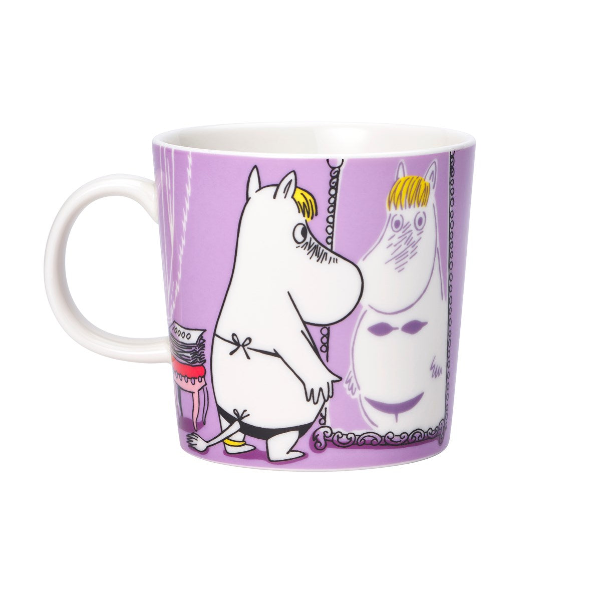 Moomin Arabia / iittala mug 300ml  / 10oz - Snorkmaiden lilac