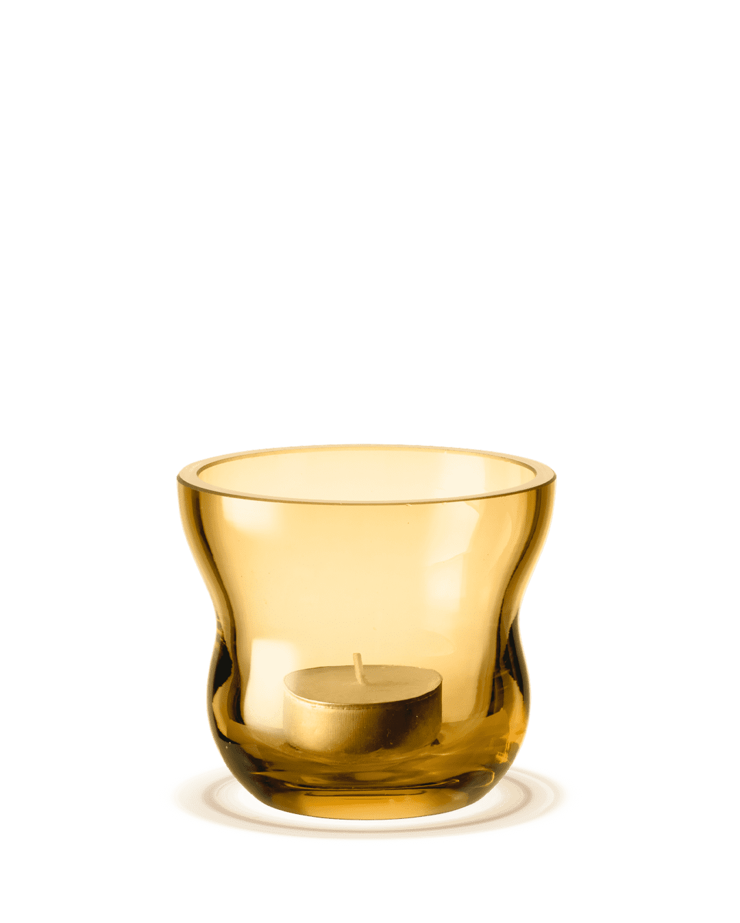 Calabas Tealight holder Ø8.5 cm amber *