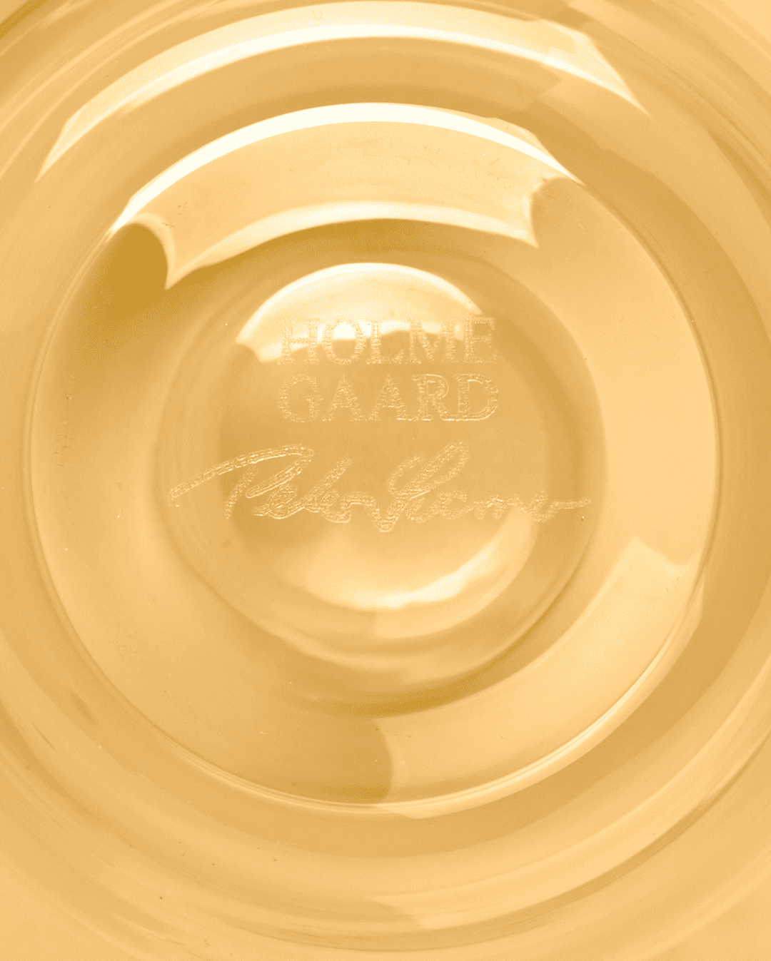 Calabas Tealight holder Ø8.5 cm amber *