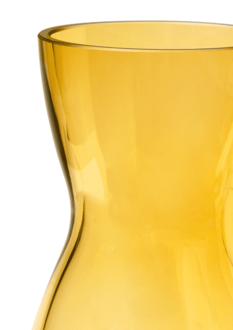 Yellow Calabas Vase H16 *