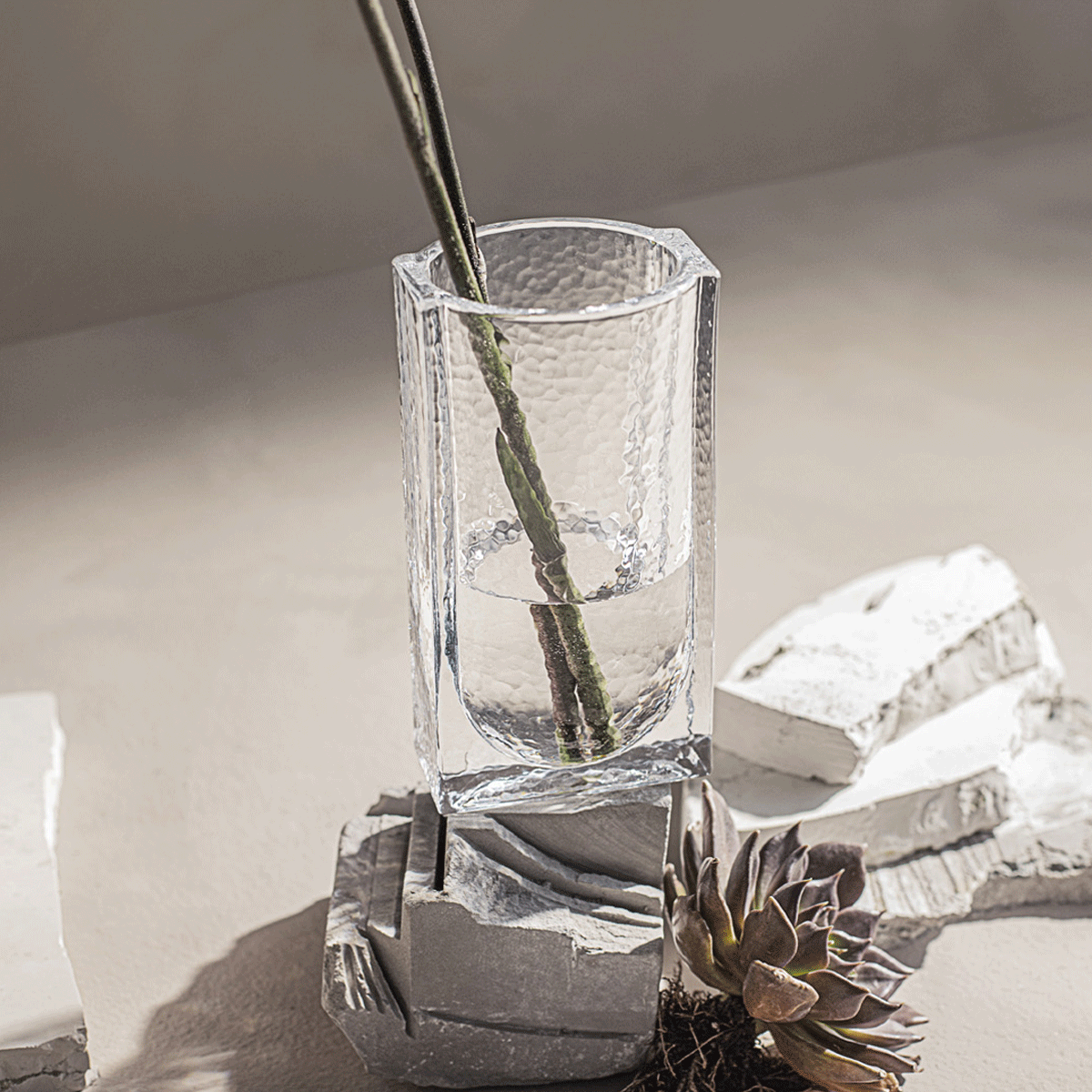 Forma Vase, Clear, 20 cm