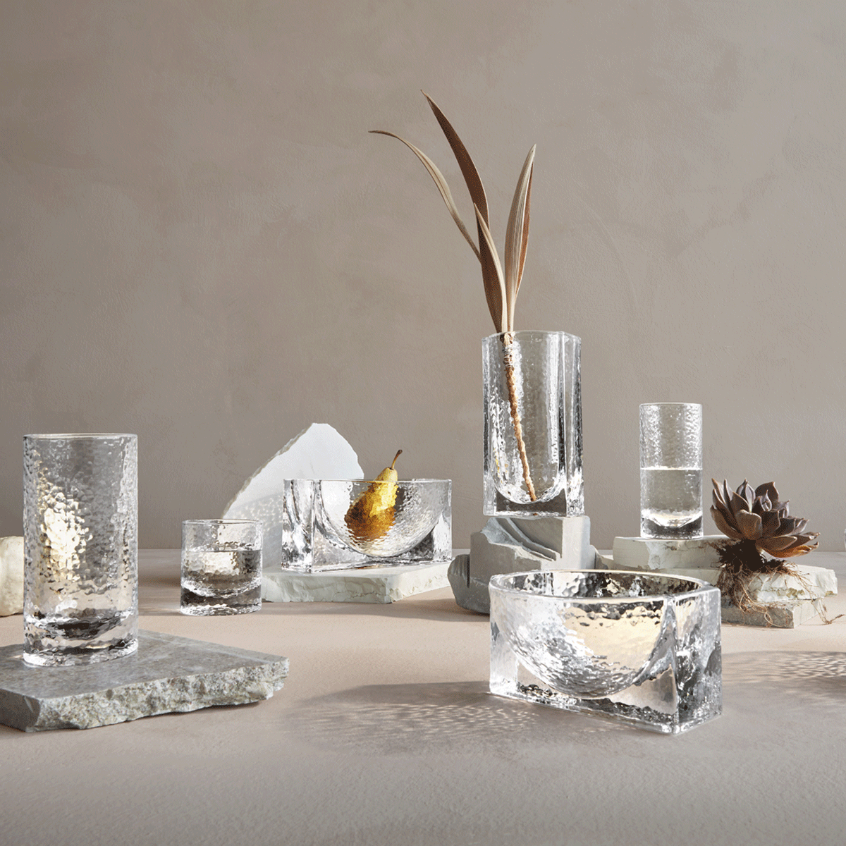 Forma Vase, Clear, 20 cm