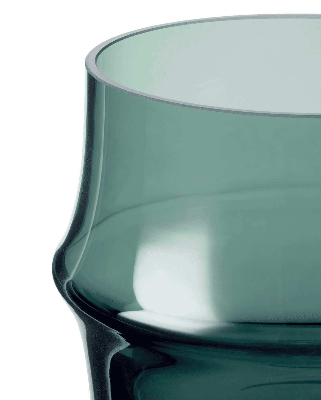 ARC Flowerpot dark green H14.5 H: 5.3" Ø: 5.7"