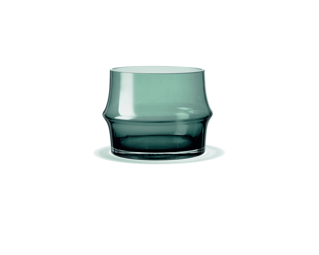 ARC Flowerpot dark green H14.5 H: 5.3" Ø: 5.7"