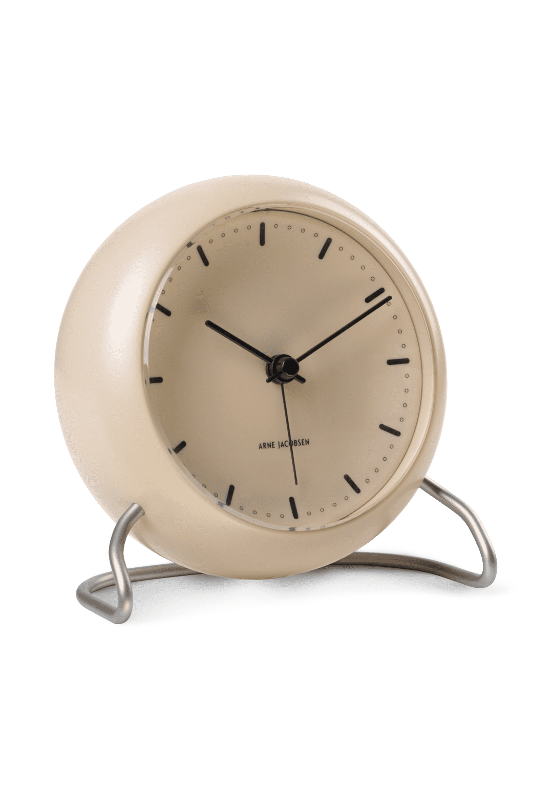 Arne Jacobsen City Hall Alarm Clock - Sandy beige