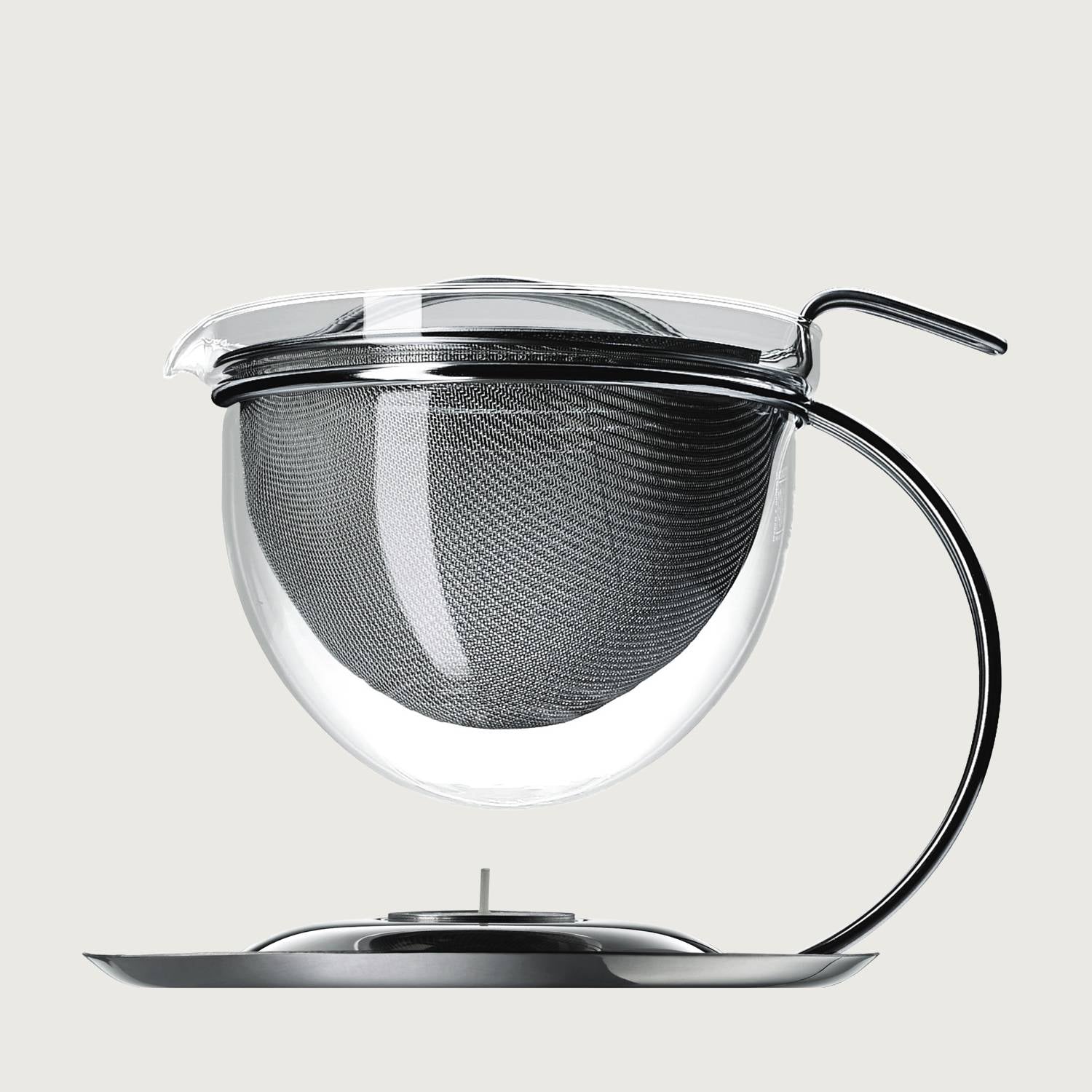 Filio Teapot with Integrated Warmer, 20oz
